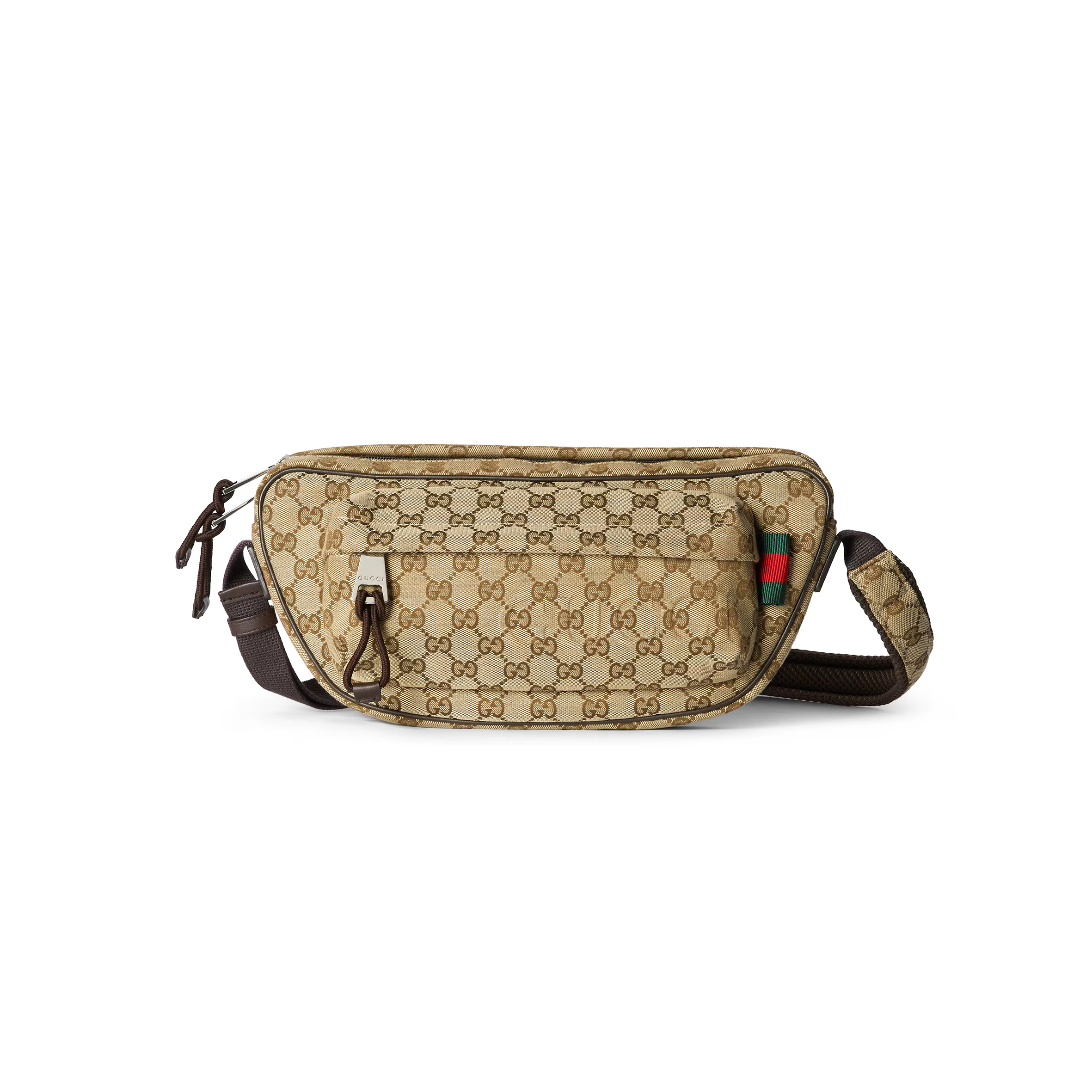 GUCCI GG CANVAS LARGE SLINGBAG 802096 (34*15*10cm)